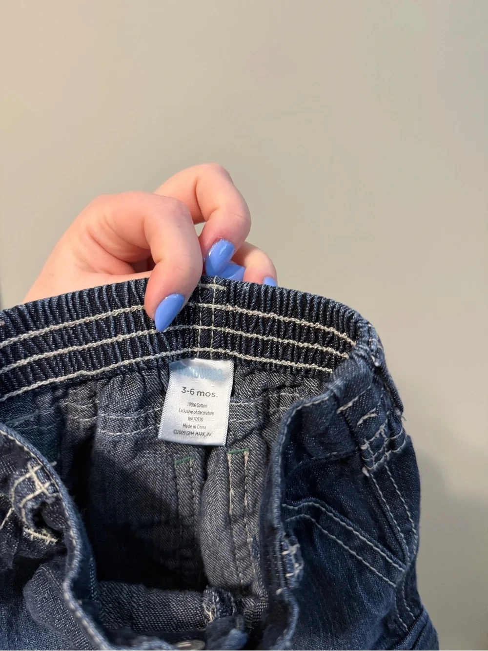 Vintage Baby Gymboree Allogator Jeans